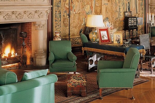 Tapestry Gallery inside Biltmore House